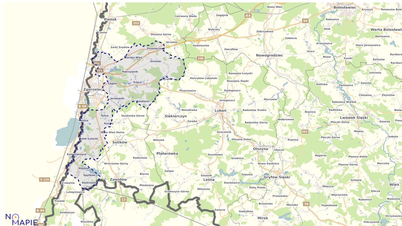 Mapa Geoportal Zgorzelec